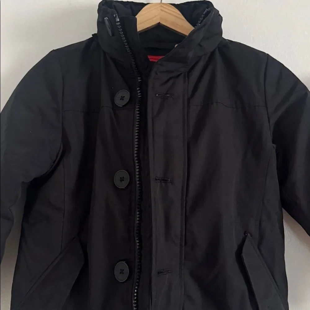 Spire Cozy Black Kids Puffer Jacket EUC